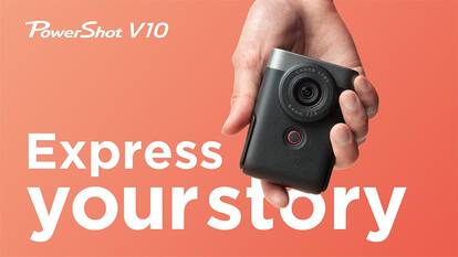 Canon PowerShot V10 vlogging camera debuts in India