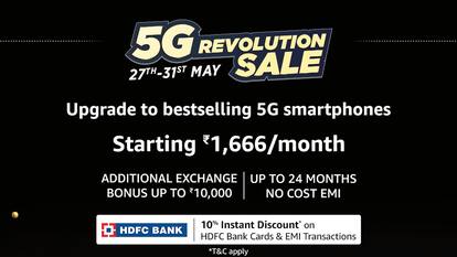 Amazon announces 5G Revolution Sale: Check offers on best 5G smartphones here