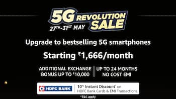 Amazon announces 5G Revolution Sale: Check offers on best 5G smartphones here