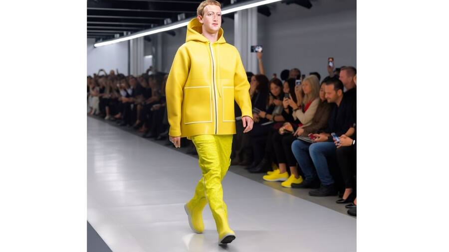 Mark Zuckerberg AI Image