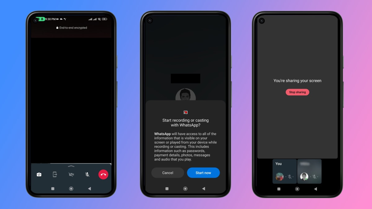 Soon you can share your screen on WhatsApp video calls: Here's how