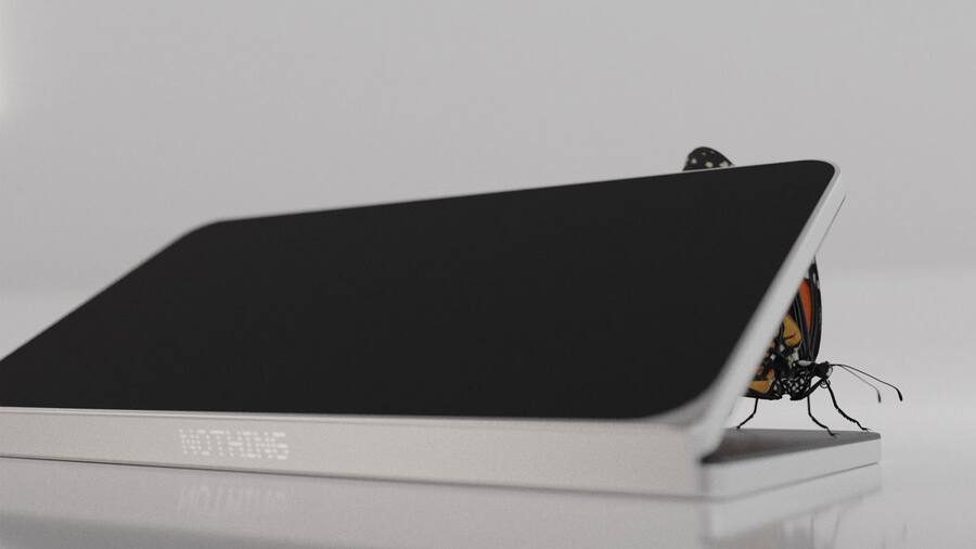 Nothing ला रहा फोल्डेबल फोन, ऑफिशियल रेंडर आया सामने Nothing-Foldable