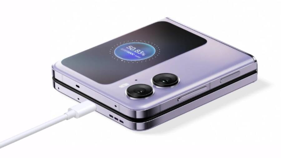 Oppo Find N2 Flip battery