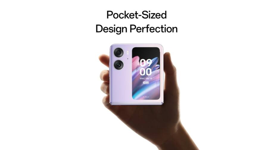 Oppo Find N2 Flip camera