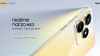 Realme Narzo N53: रियलमी का सबसे पतला फोन आज भारत में होगा लॉन्च, जानें सबकुछ