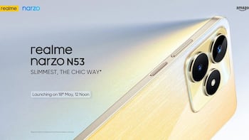 Realme Narzo N53: रियलमी का सबसे पतला फोन आज भारत में होगा लॉन्च, जानें सबकुछ