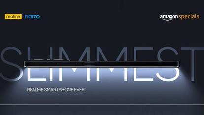 Realme Narzo N53: रियलमी का सबसे पतला फोन जल्द होगा लॉन्च, Amazon पर हुआ लिस्ट