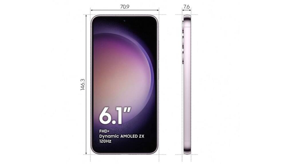 Samsung Galaxy S23 5G Display