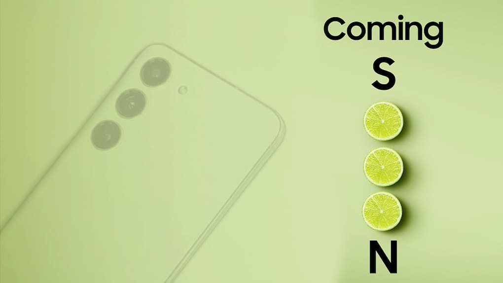 Samsung Galaxy S23 Lime color