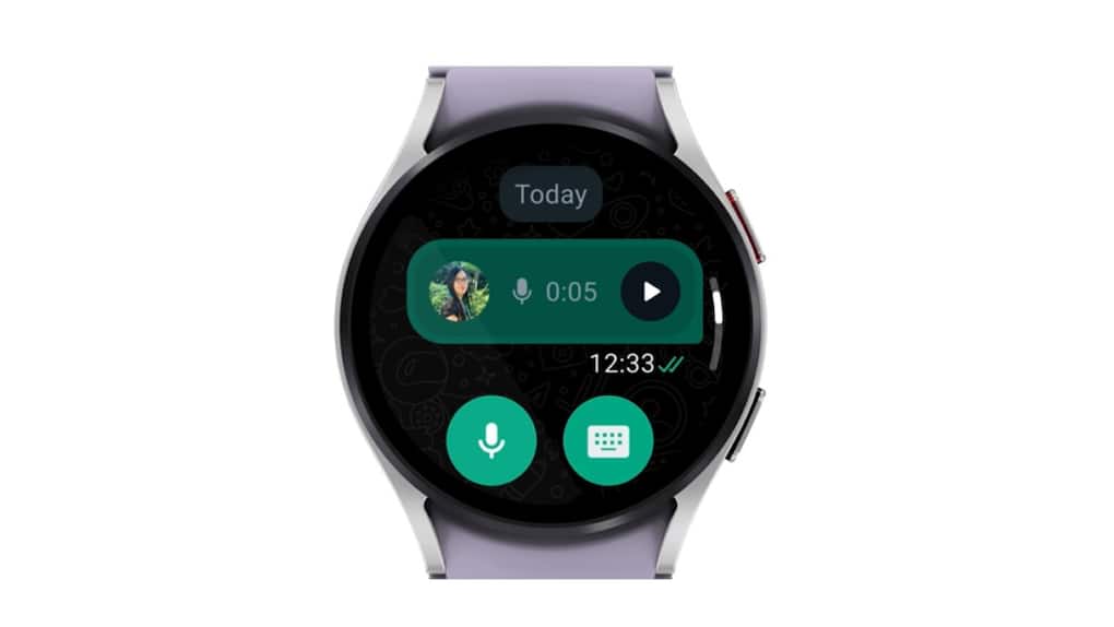 WhatsApp on Wear OS