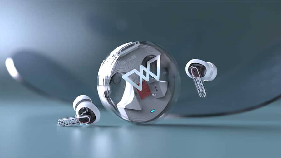 Wings Phantom 340 TWS earbuds with 13mm drivers and transparent design launched Wings Phantom 340
