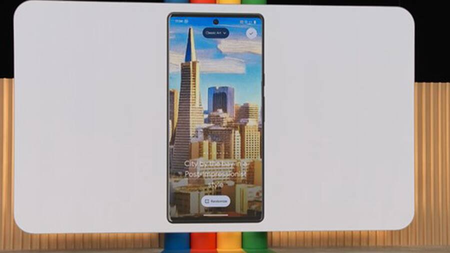 Generative AI wallpapers