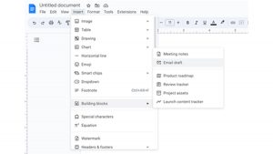 Want to draft an email on Google Docs? Here’s what you need to do