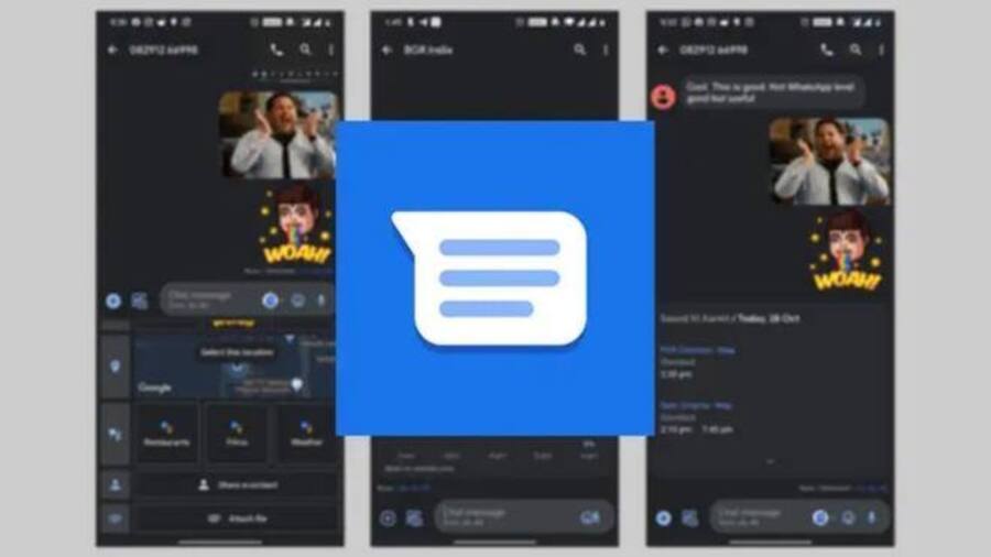 Google Messages में आया कमाल का फीचर, अब यूजर तेजी से भेज पाएंगे जरूरी फोटो google messages (1)