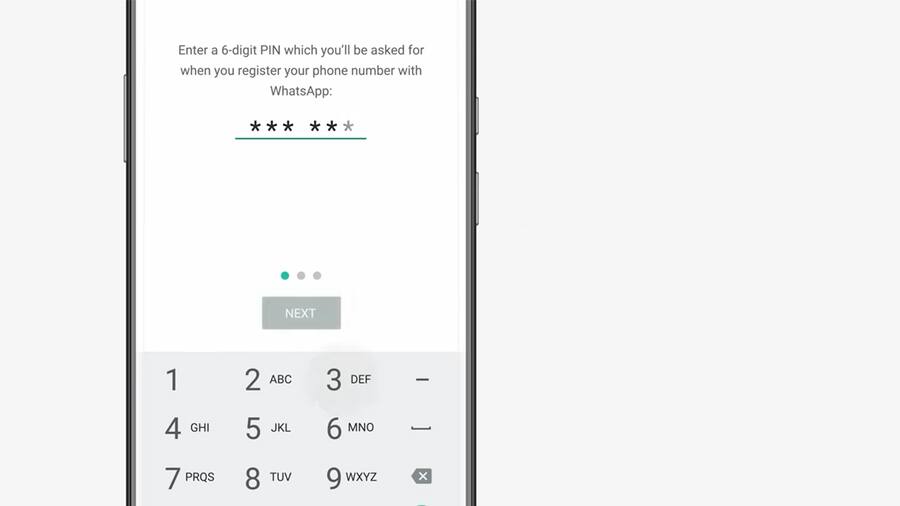 WhatsApp Two-step verification