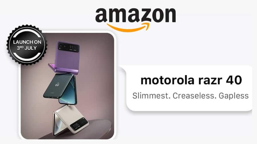 Amazon पर लिस्ट हुई iQOO Neo 7 Pro, Motorola razr 40 और Realme Narzo 60 की कीमतें, जुलाई में है लॉन्चिंग Amazon price