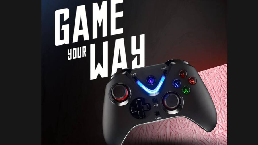 Cosmic Byte ARES Wireless Controller for PC (Black)