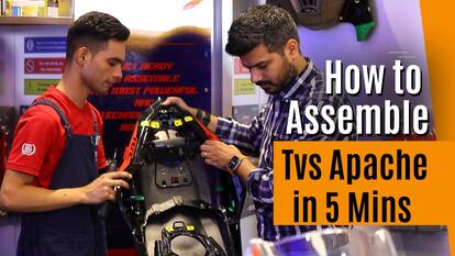 How to Assemble TVS Apache in 5 mins - Step-by-Step Guide