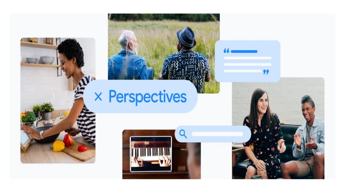 O filtro Perspectives na pesquisa do Google