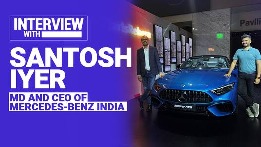 Interview with Santosh Iyer, MD and CEO of Mercedes-Benz India - Video