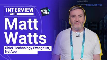 Interview With Matt Watts, Chief Technology Evangelist, NetApp