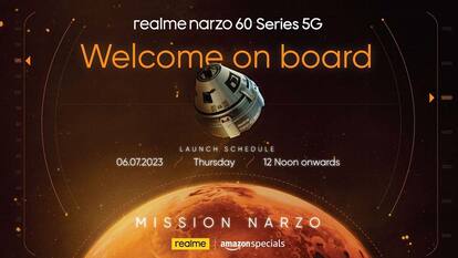 Realme Narzo 60 series launch scheduled for July 6