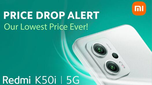 Redmi K50i स्मार्टफोन हुआ 7000 रुपये सस्ता, Xiaomi लाई धमाकेदार ऑफर
