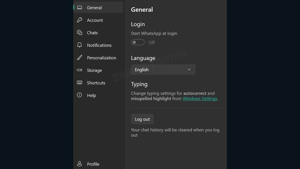 App language and message draft filter