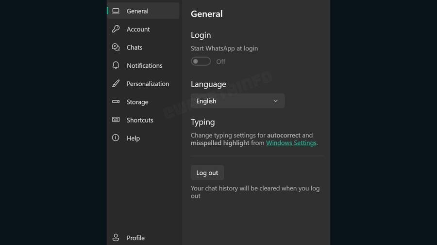 App language and message draft filter
