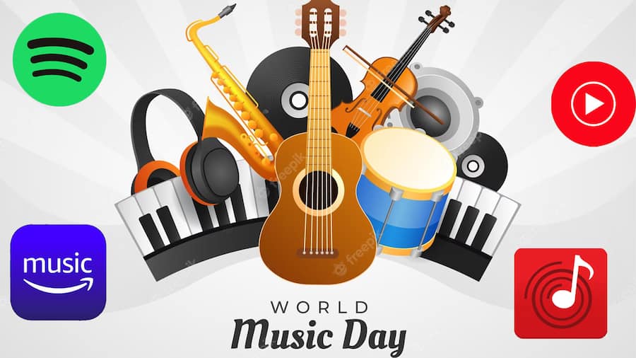 World Music Day: इन 5 फ्री म्यूजिक ऐप्स पर आप सुन सकेंगे अपने मनपसंद गाने Word-music-day