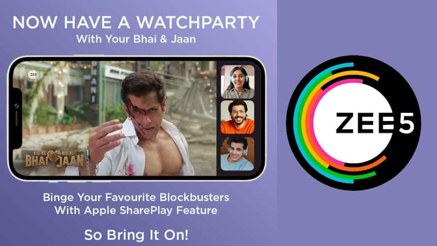 ZEE5 ने SharePlay फीचर किया लॉन्च, दूर बैठे दोस्तों व फैमिली के साथ मिलकर देख सकेंगे मूवी व शो ZEE5