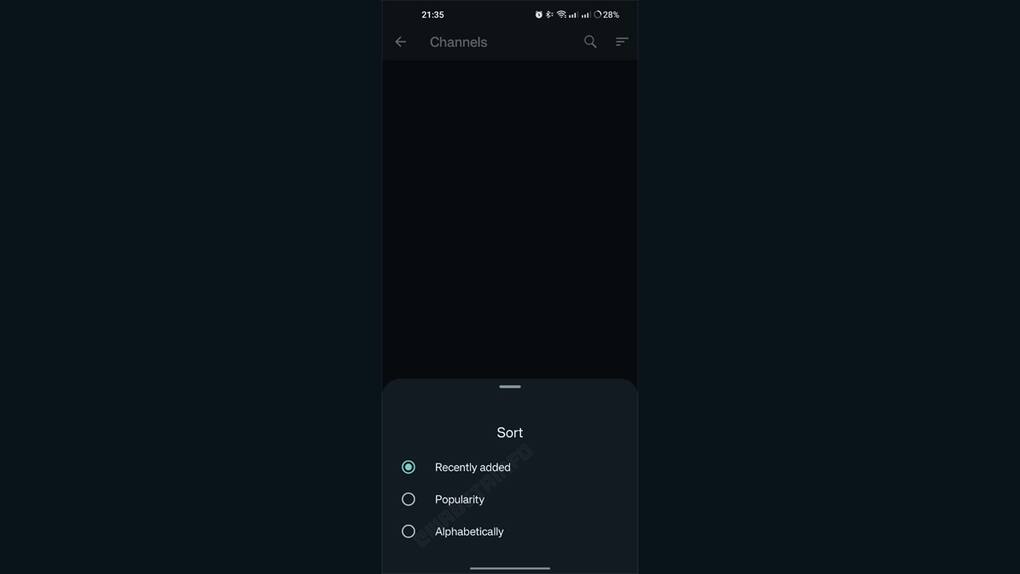 Discover channel