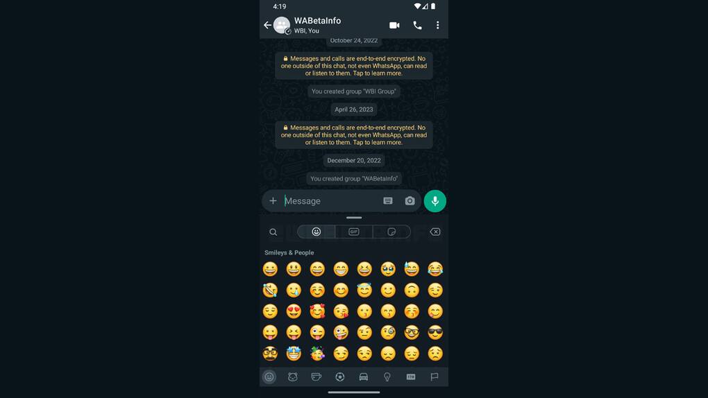 Redesigned keyboard