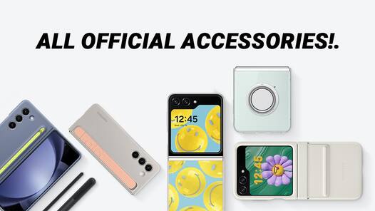 All The Official Accessories For The Samsung Galaxy Z Flip5, Fold5 And More