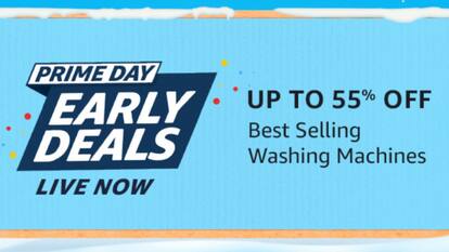 Amazon Prime Day sale 2023: Early deals on washing machines