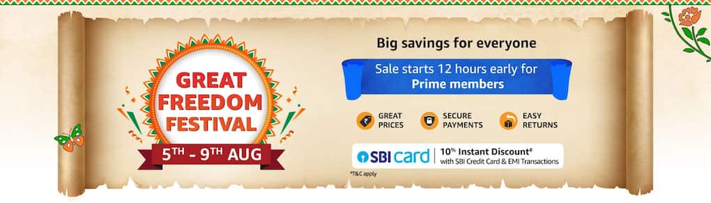 Amazon great inidan festival sale