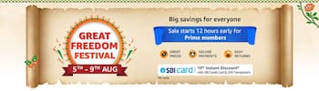 Amazon Great Freedom Festival Sale 2023 coming in August
