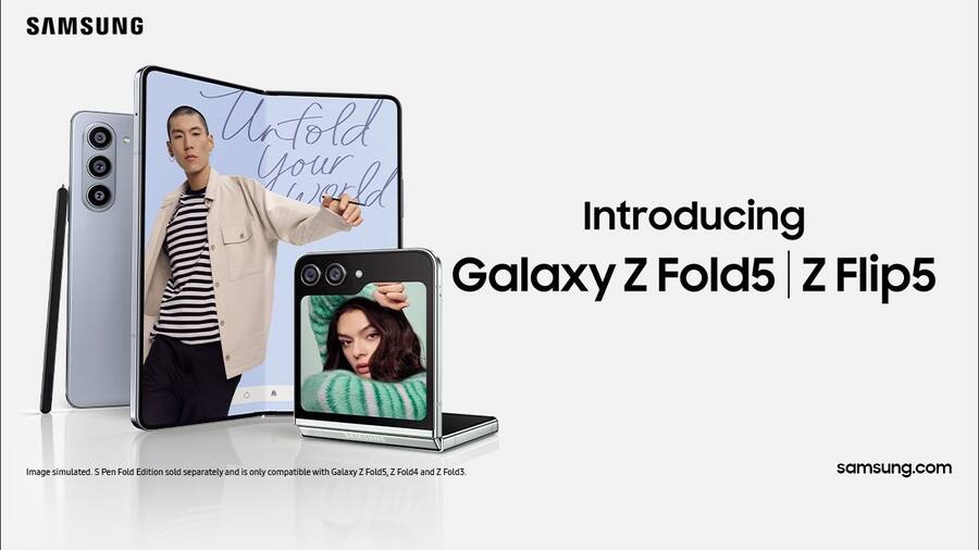 Just Launched: Samsung Galaxy Z Flip5 and Galaxy Z Fold5 BS Final