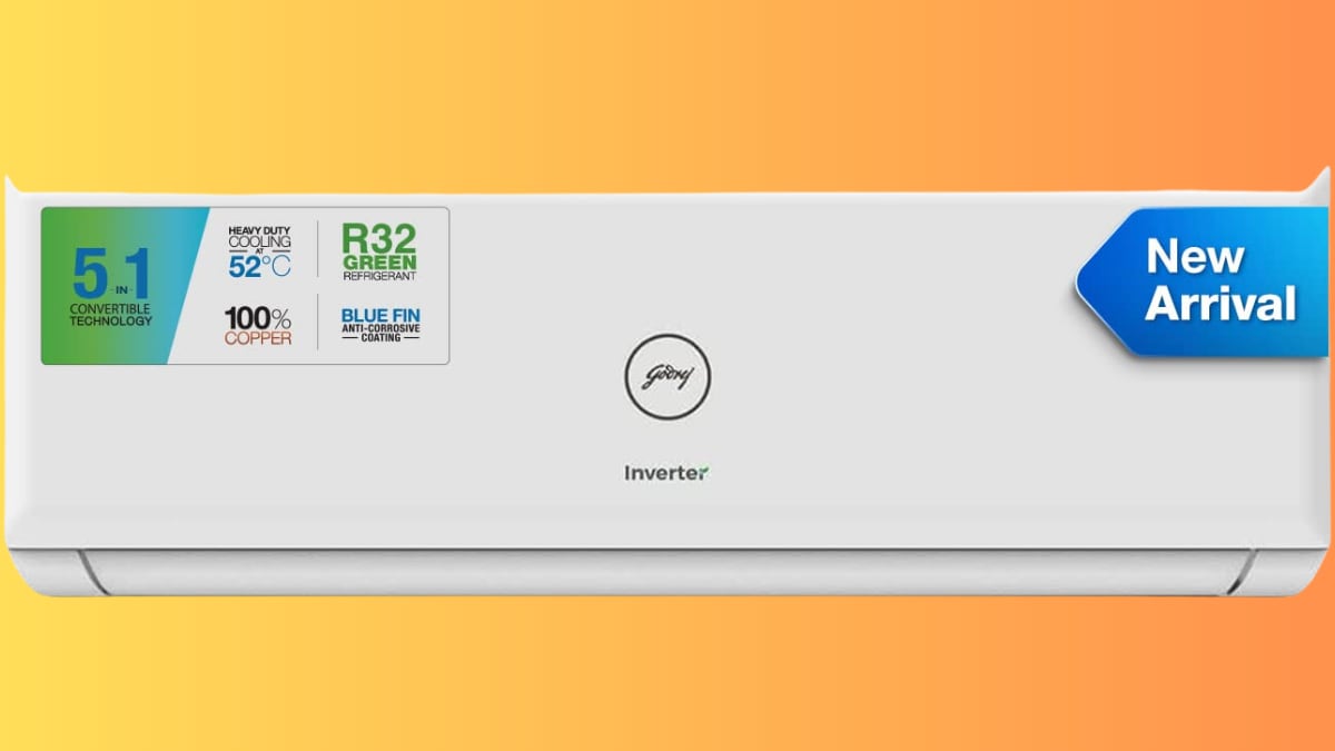 Godrej 1.5 Ton 4 Star 4 Way Swing Inverter Split AC 