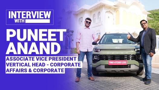 Hyundai Exter बनेगी एंट्री लेवेल SUV सेगमेंट की लीडर, देखें Puneet Anand के साथ खास बातचीत