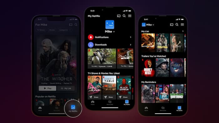 Netflix Tab