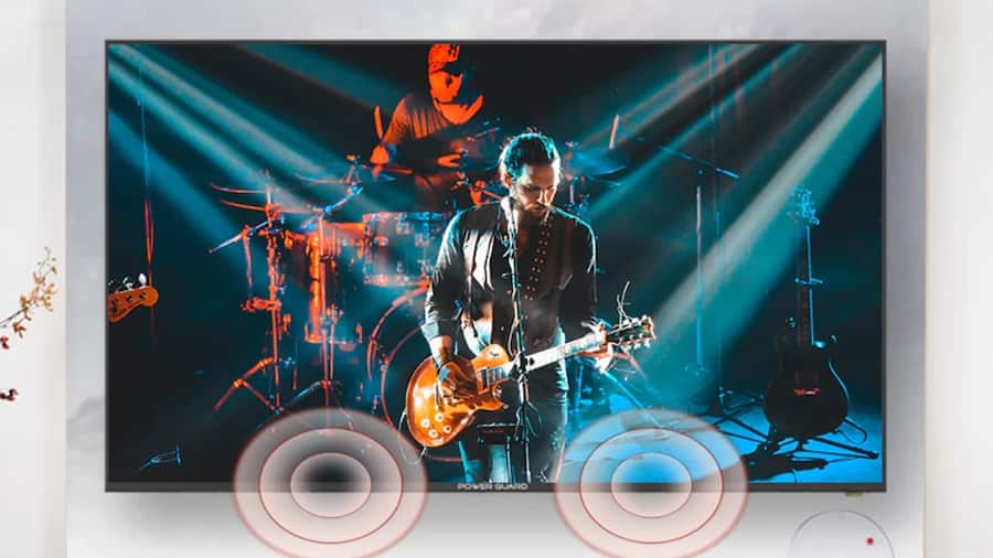 Power Guard HD Ready LED Smart TV