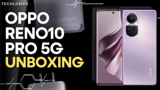 OPPO Reno10 Pro 5G Quick Unboxing: SUPERVOOC Charger, Case, And More
