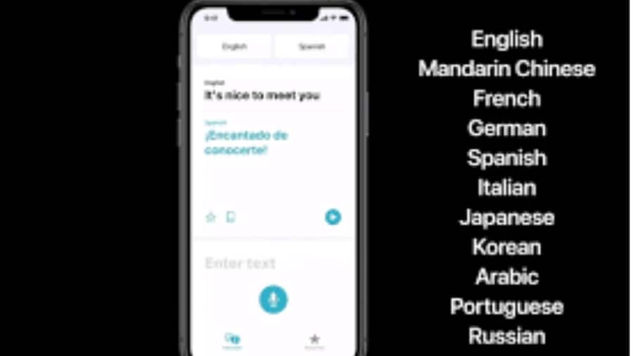 Translating languages