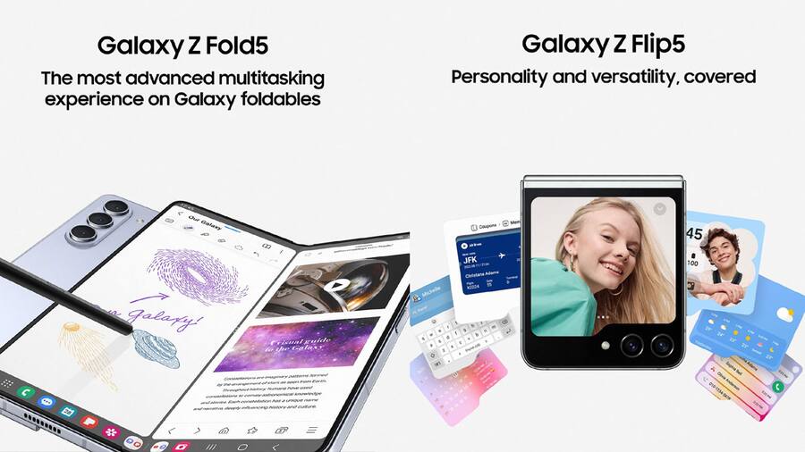 Samsung Galaxy Z Flip5, Galaxy Z Fold5 पर शानदार ऑफर, Amazon पर 20 हजार रुपये बचाने का मौका Z-Fold-5-Z-Flip-5