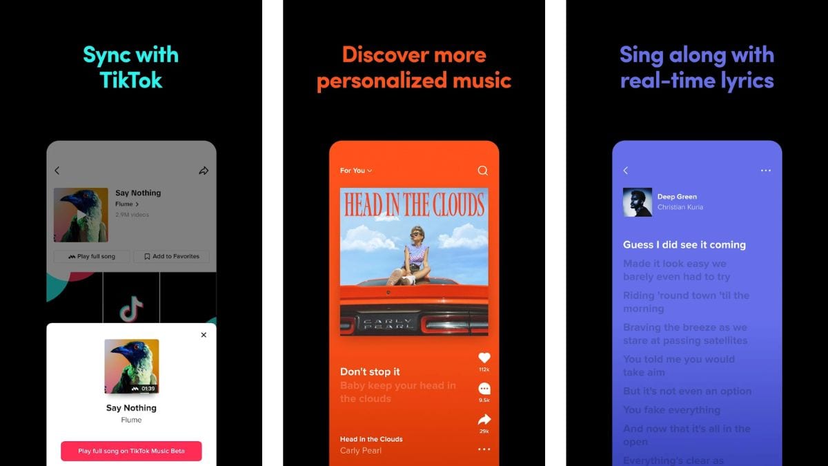 TikTok Add to Music App Feature for Spotify, Apple Music,  Music