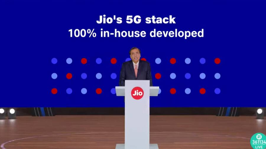 Jio True5G