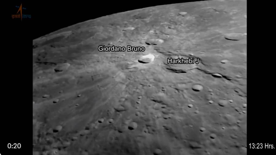 ISRO shares first images from Chandrayaan-3