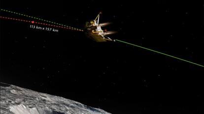 Chandrayaan-3 shares close images, video of Moon captured by Vikram Lander