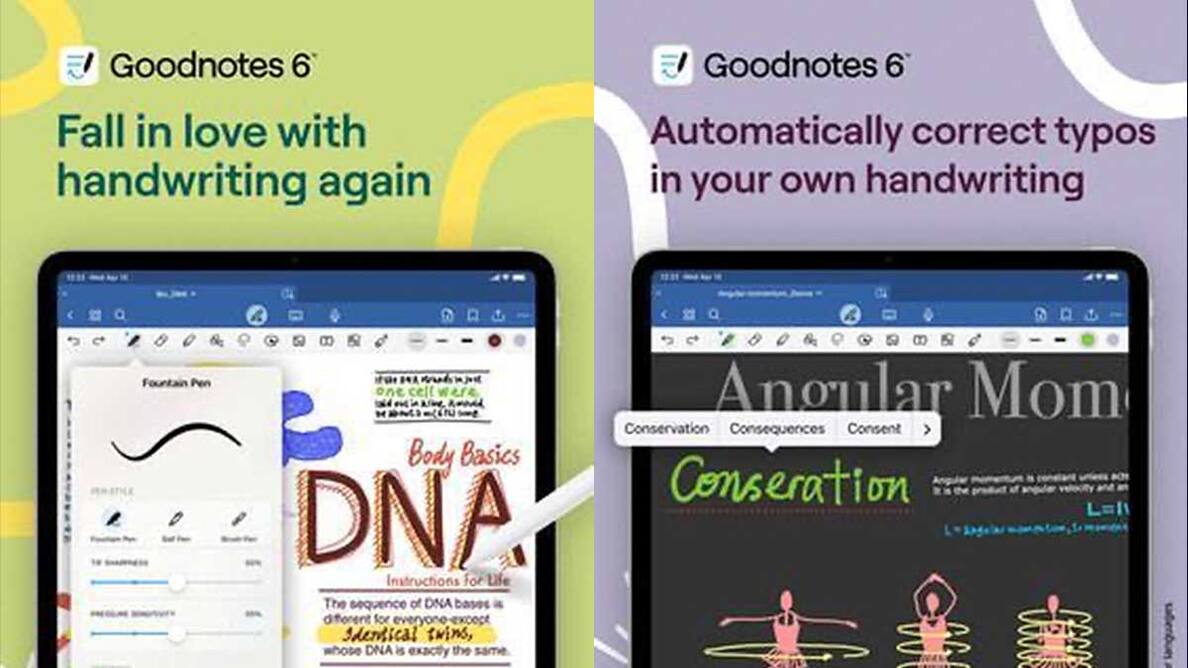 Goodnotes 6 note-taking app launched on Apple platforms